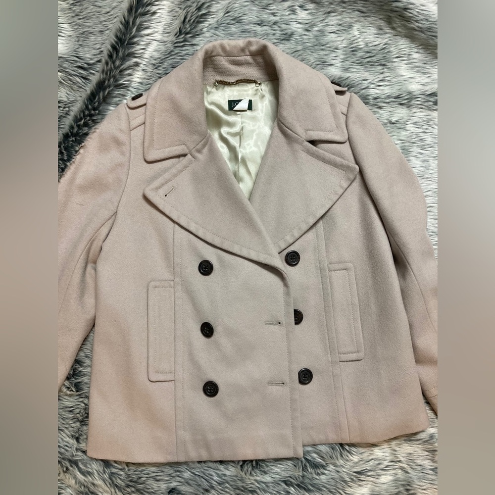 J.Crew wool pea coat